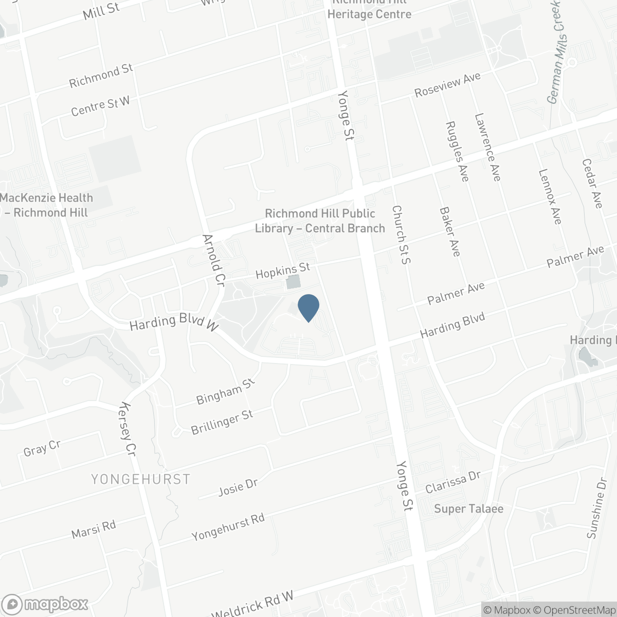 1109 - 20 HARDING BOULEVARD W, Richmond Hill, Ontario L4C 9M3
